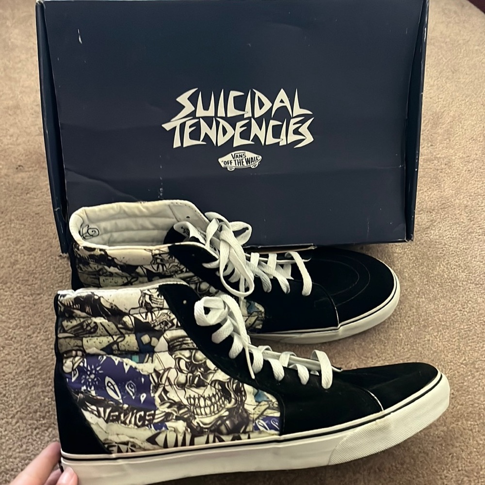 Suicidal Tendencies Sk8-Hi Vans High Tops